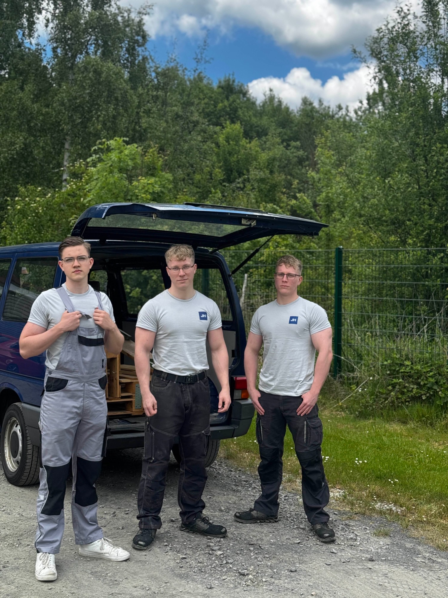 Drei Ansprechpartner von Jones & Hein