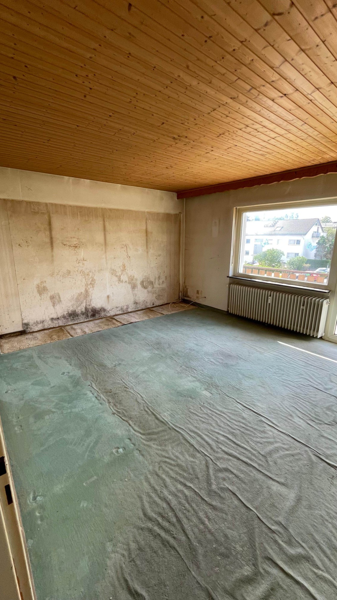 Freier Raum nach der Räumung